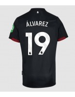 West Ham United Edson Alvarez #19 Venkovní Dres 2024-25 Krátký Rukáv